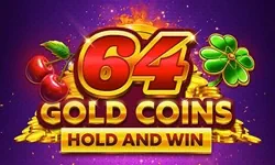 64 Gold Coins Hold and Win
